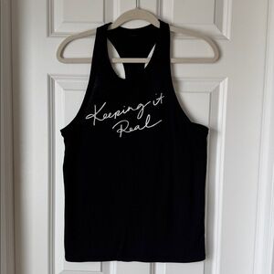 Lorna Jane Women’s Keeping‎ It Real Racerback Tank Top - Small - Black
